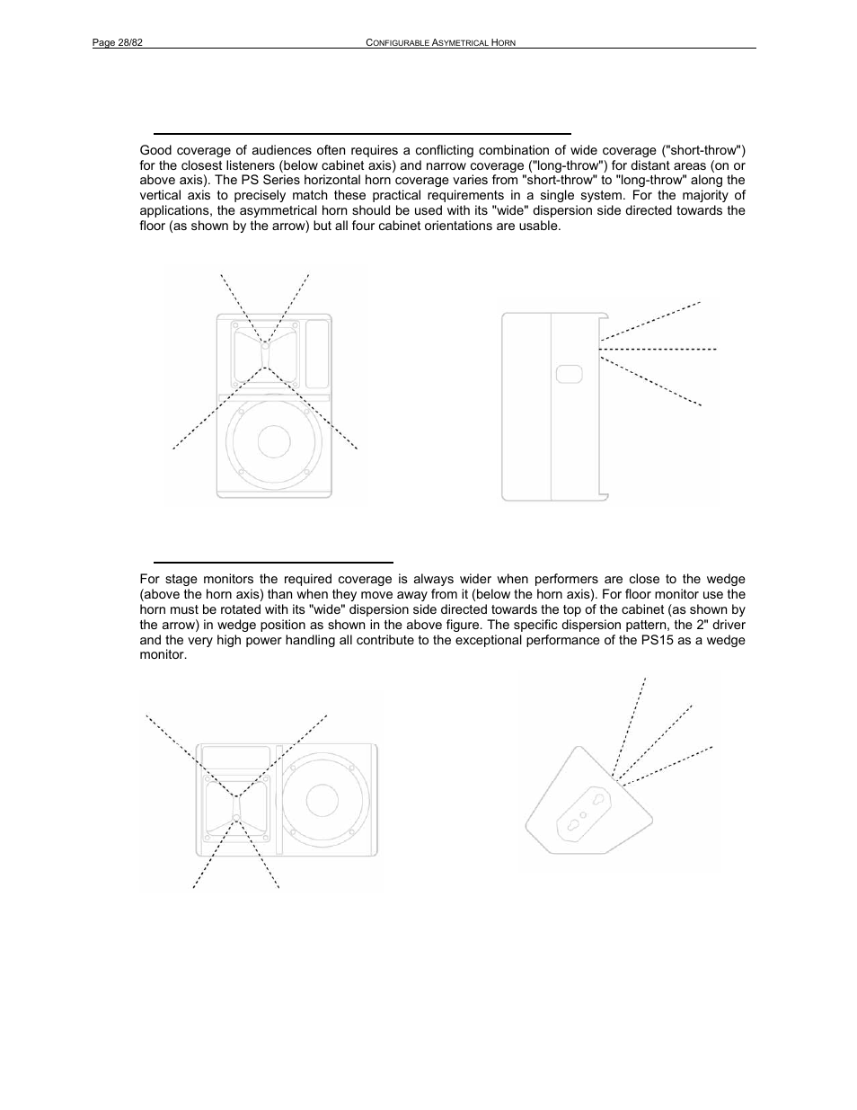 4 « stage monitor » configuration | Nexo PS-R2 User Manual | Page 28 / 82