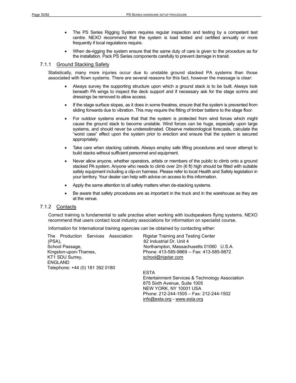 Nexo PS-R2 User Manual | Page 30 / 82