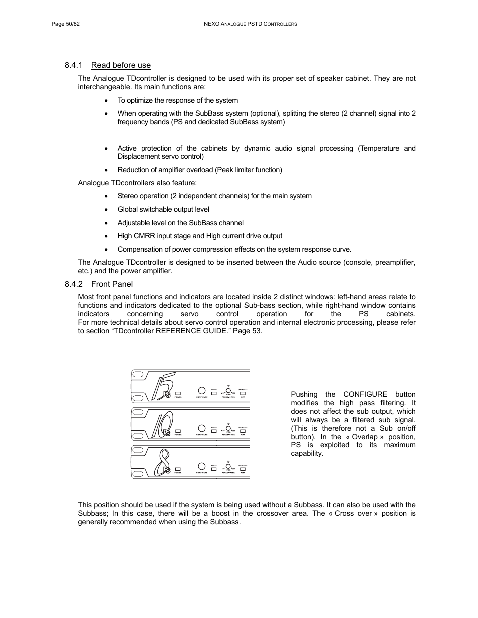 Nexo PS-R2 User Manual | Page 50 / 82