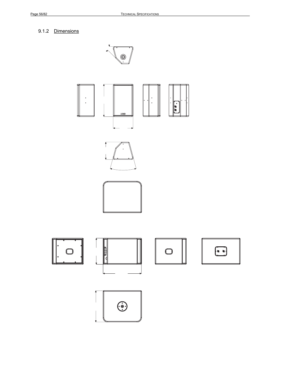 2 dimensions | Nexo PS-R2 User Manual | Page 56 / 82