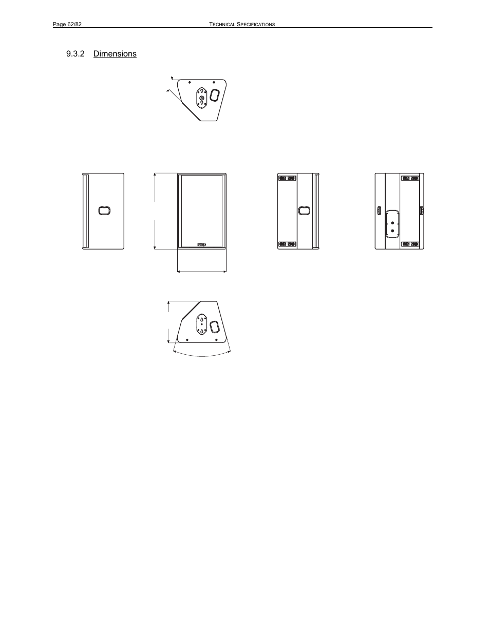 2 dimensions | Nexo PS-R2 User Manual | Page 62 / 82