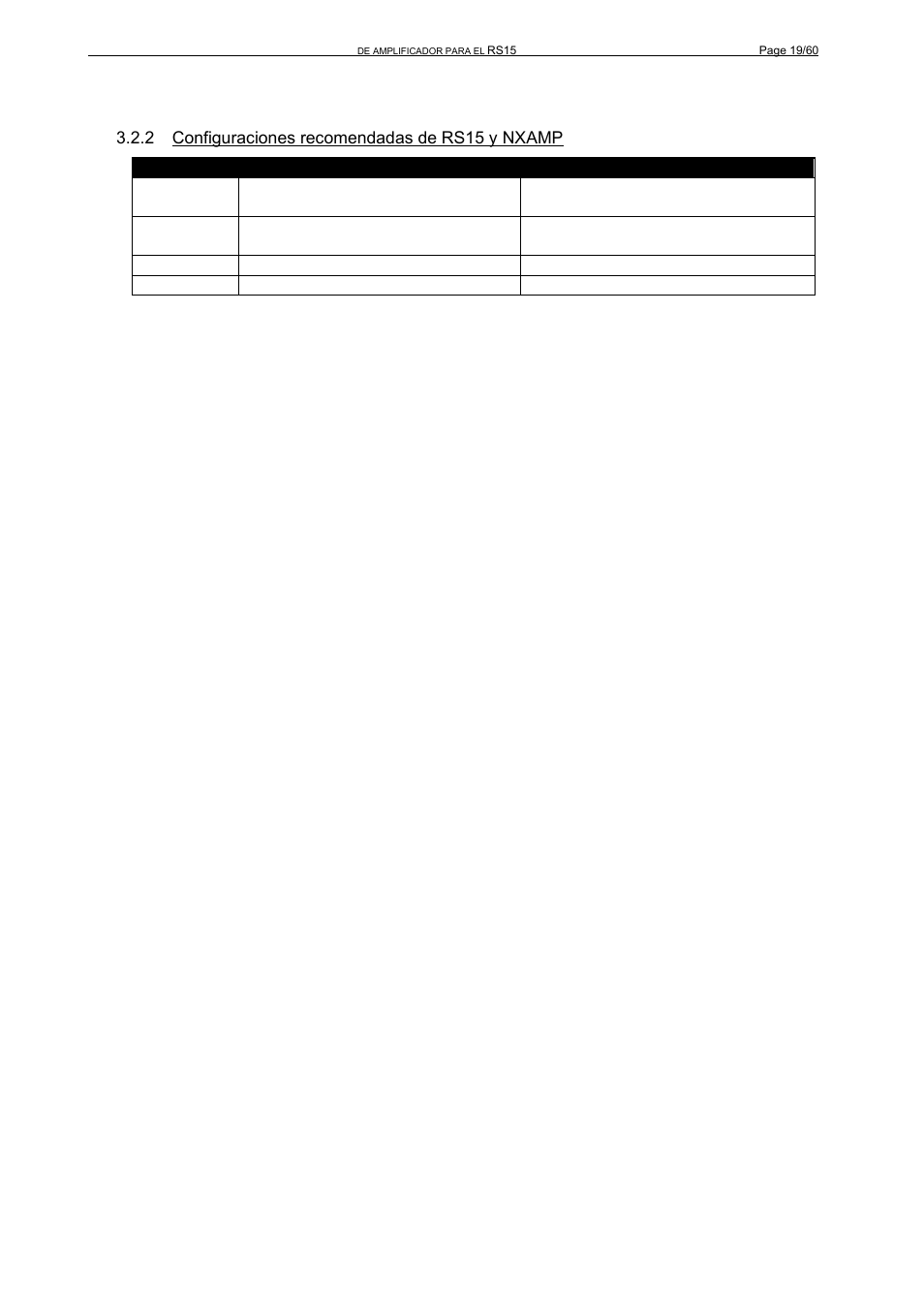 2 configuraciones recomendadas de rs15 y nxamp | Nexo RS User Manual | Page 19 / 60