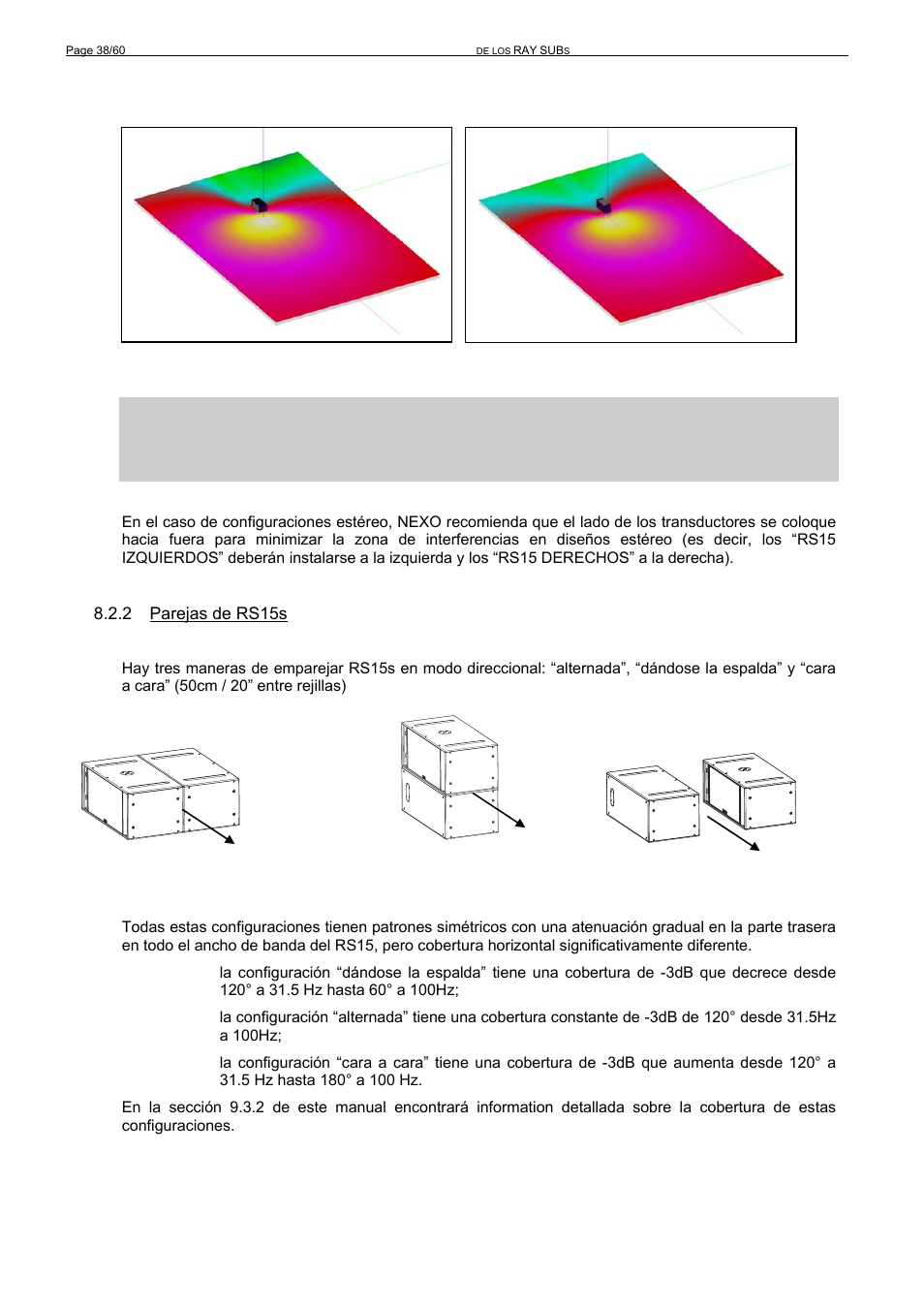 Nexo RS User Manual | Page 38 / 60