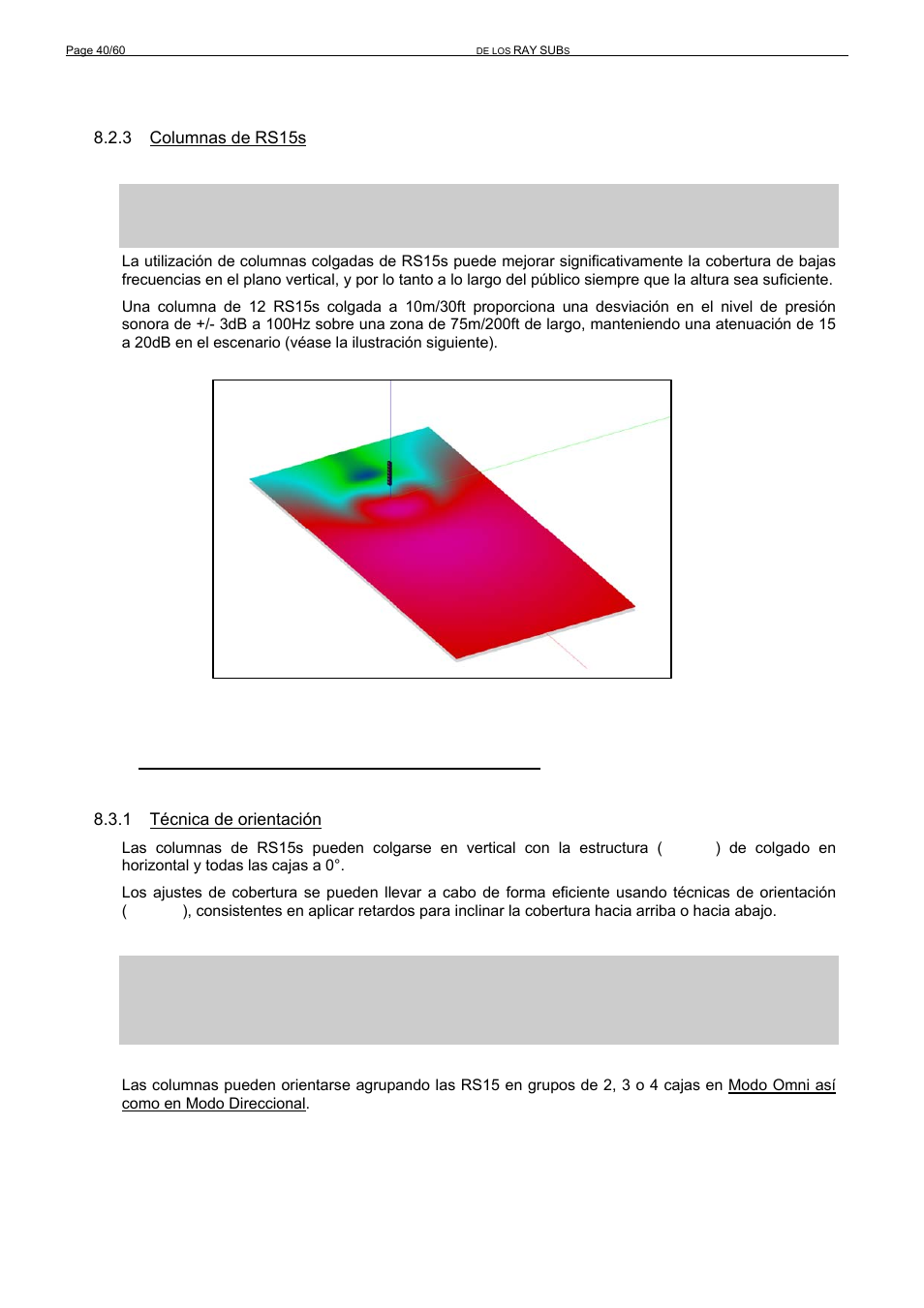 3 orientación ( steering ) de columnas de rs15s | Nexo RS User Manual | Page 40 / 60