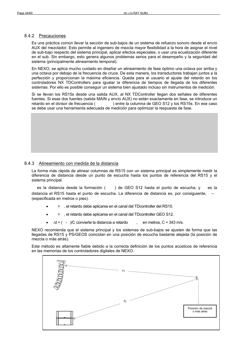 Nexo RS User Manual | Page 44 / 60