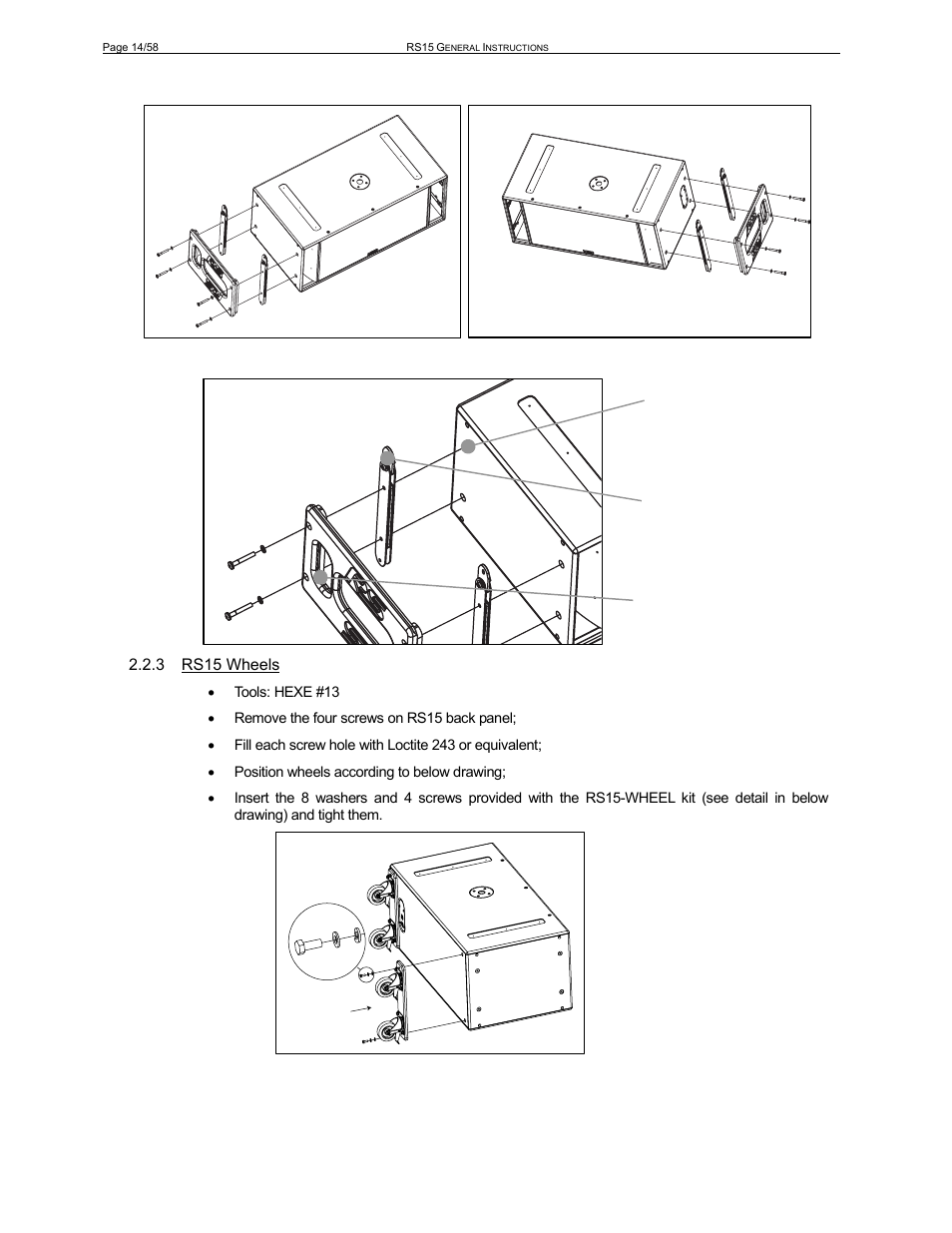 Nexo RS User Manual | Page 14 / 58