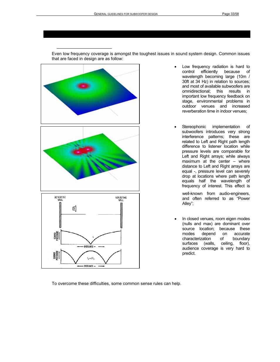 1 low frequency issues | Nexo RS User Manual | Page 33 / 58