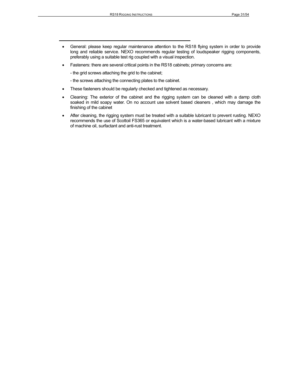 Nexo RS User Manual | Page 31 / 54