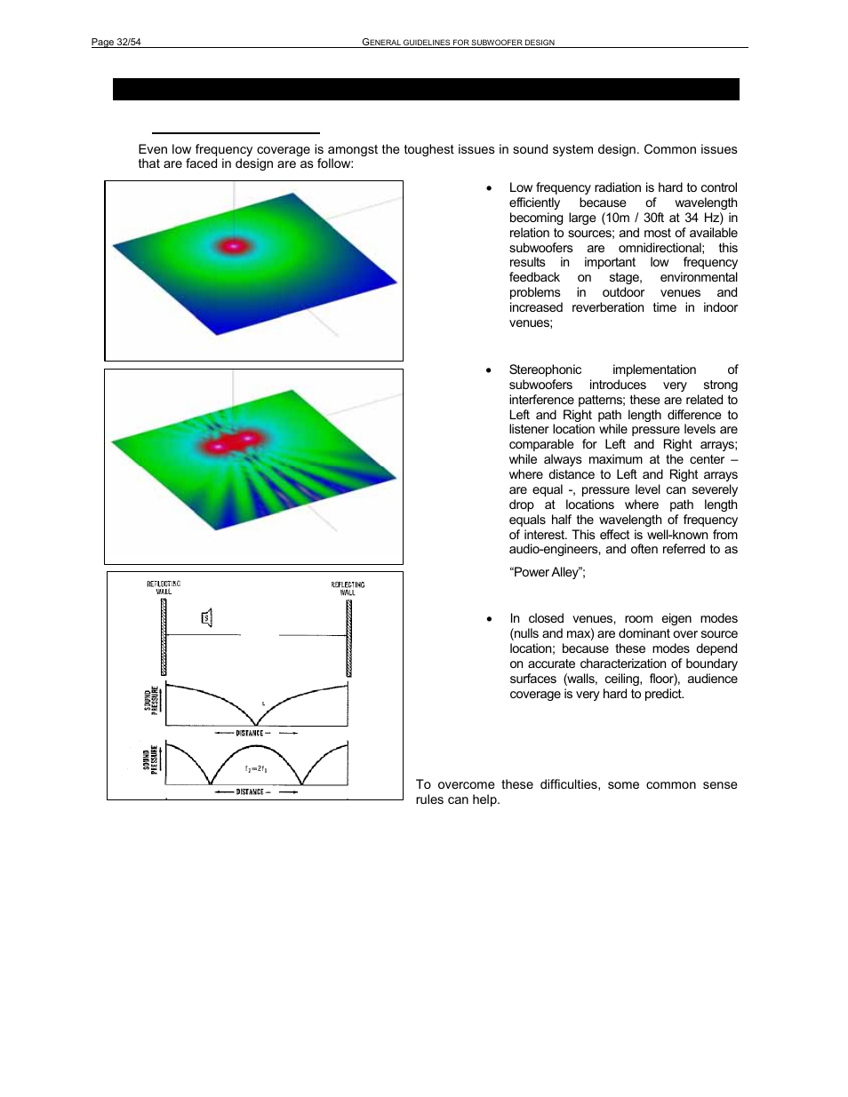 1 low frequency issues | Nexo RS User Manual | Page 32 / 54