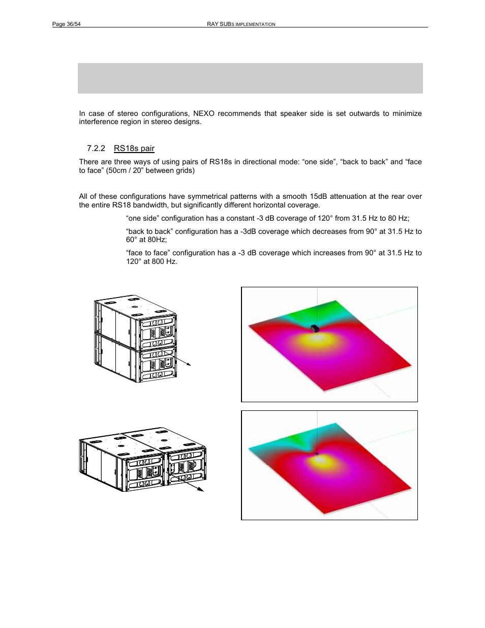 Nexo RS User Manual | Page 36 / 54