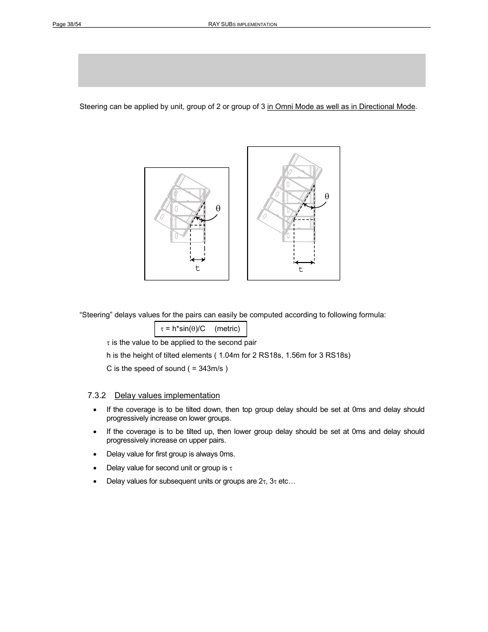 Nexo RS User Manual | Page 38 / 54