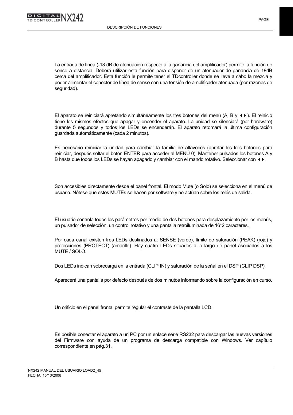 Nexo NXAMP User Manual | Page 17 / 38