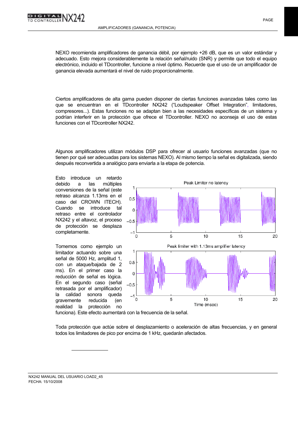 Nexo NXAMP User Manual | Page 27 / 38