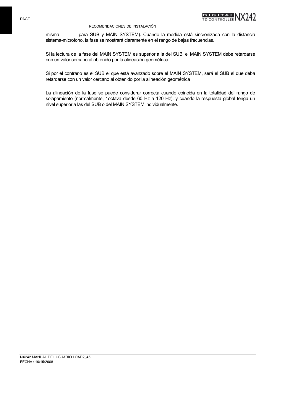 Nexo NXAMP User Manual | Page 30 / 38