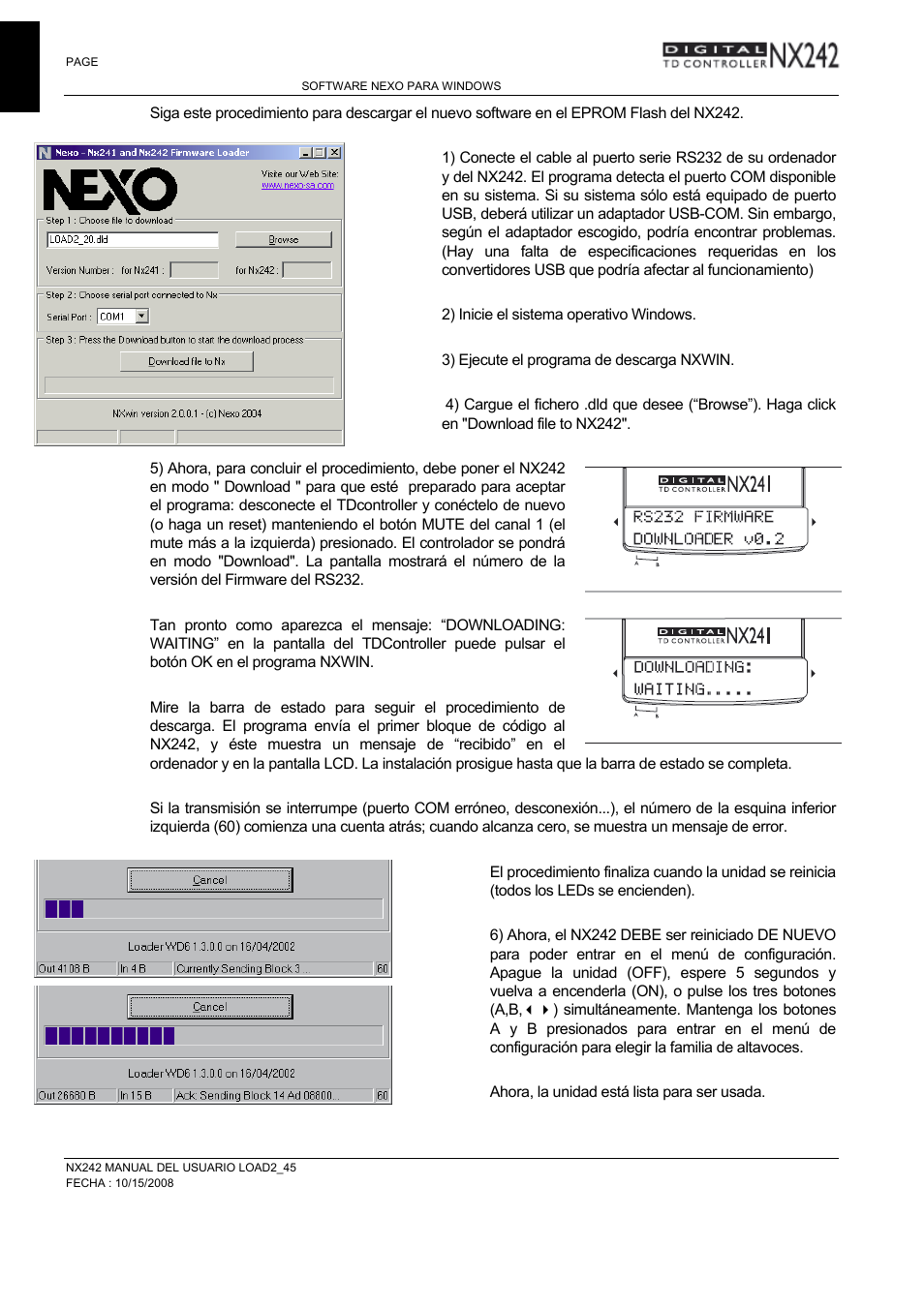 Nexo NXAMP User Manual | Page 32 / 38