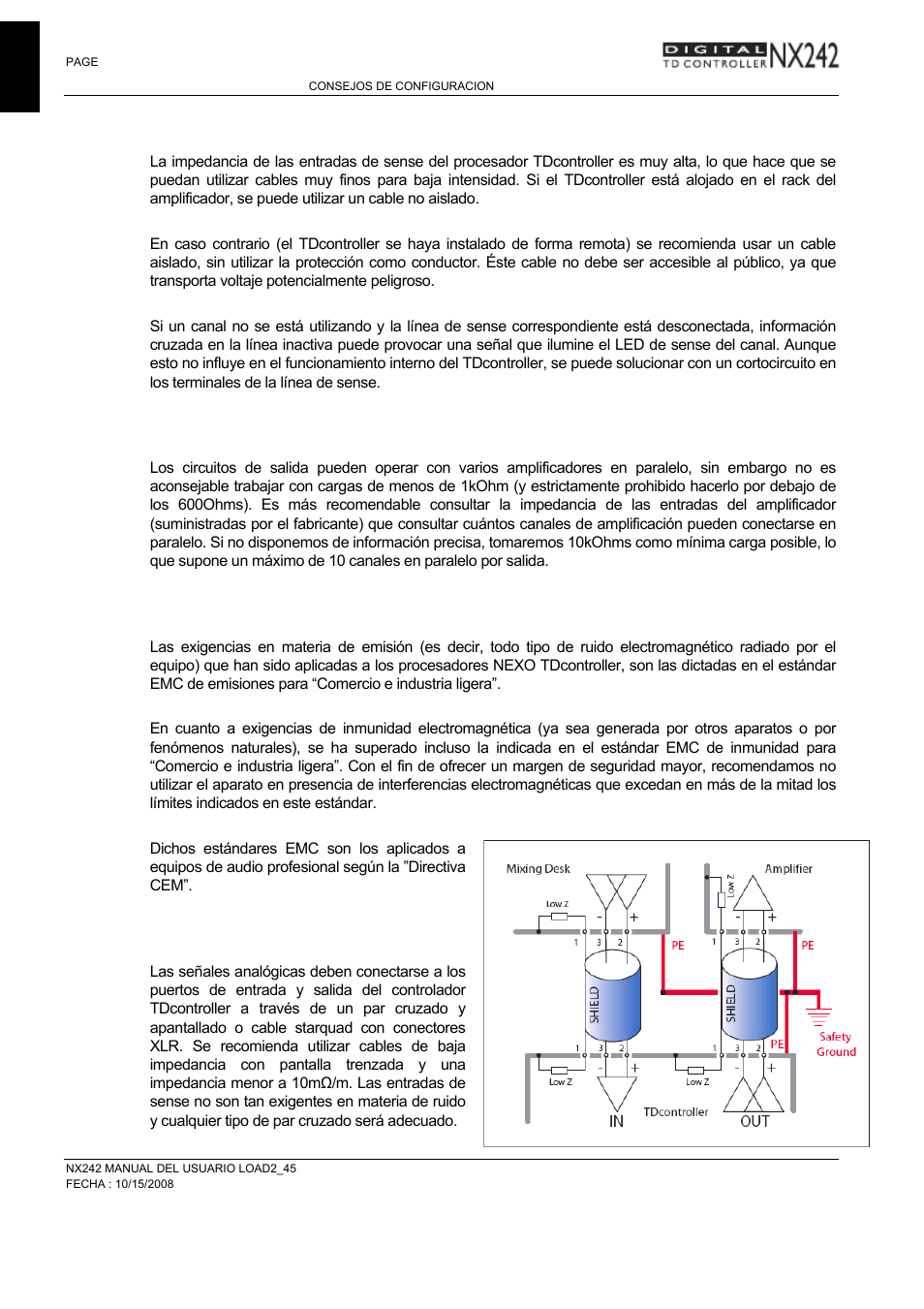 Nexo NXAMP User Manual | Page 8 / 38