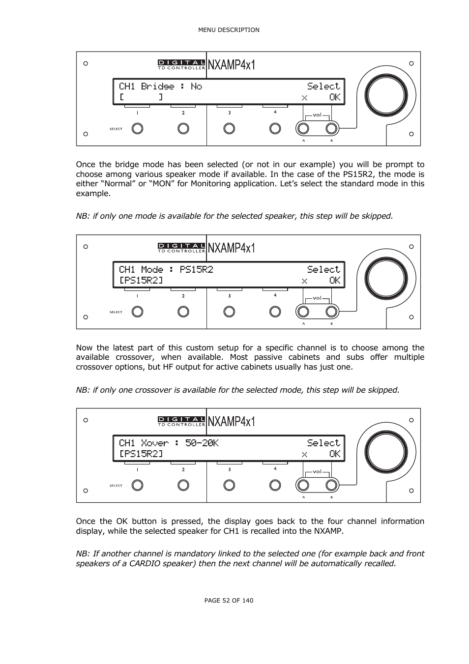 Nexo NUAR User Manual | Page 52 / 140