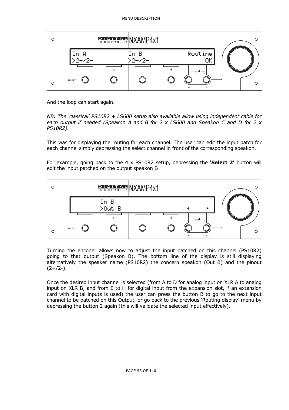 Nexo NUAR User Manual | Page 58 / 140