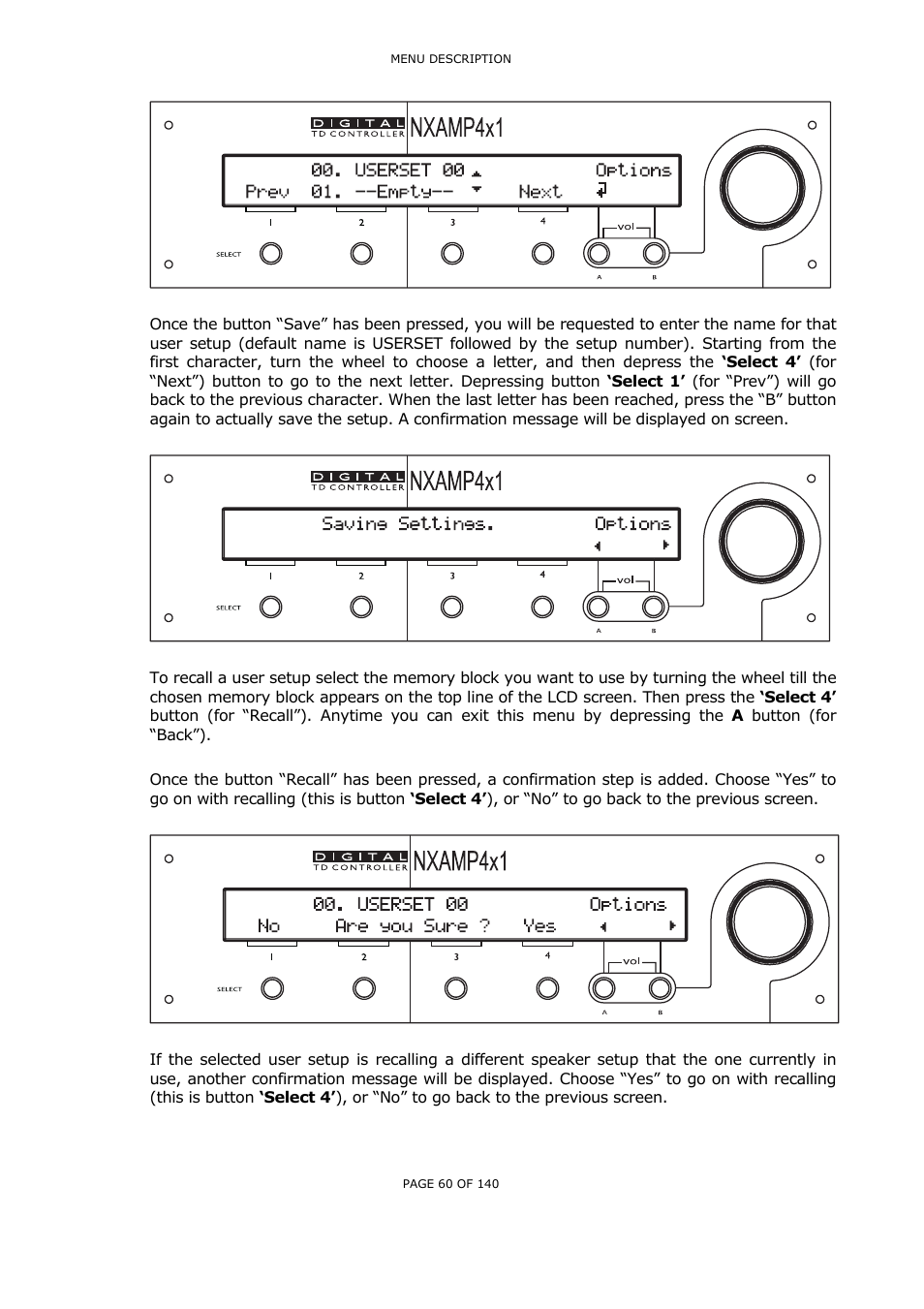 Nexo NUAR User Manual | Page 60 / 140
