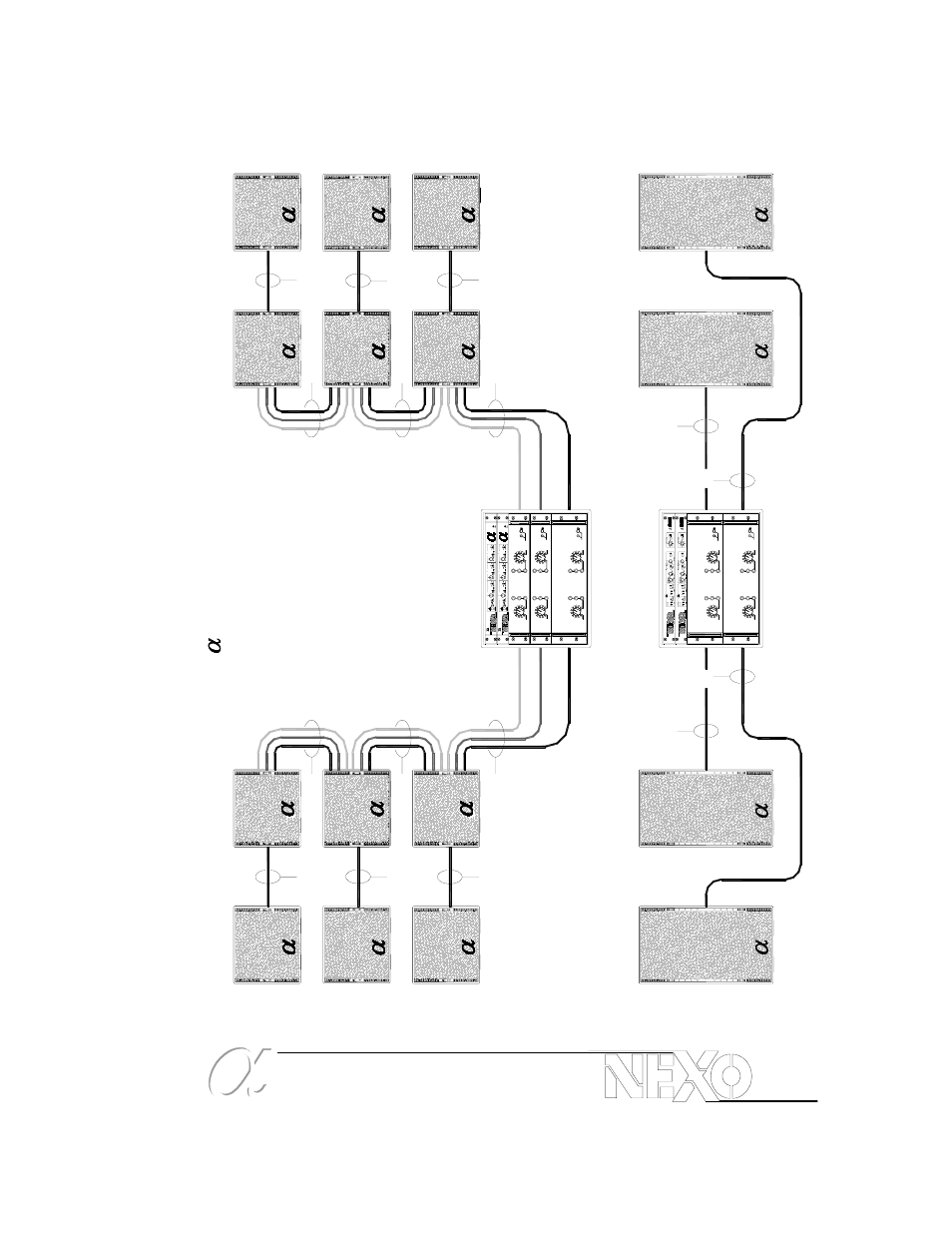 V. connection diagrams | Nexo Alpha System User Manual | Page 39 / 40