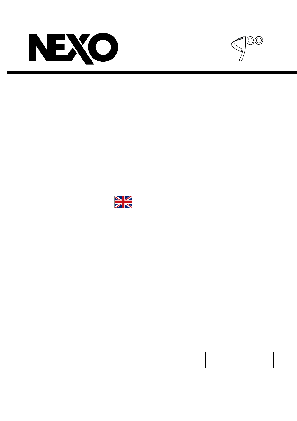 Nexo GEO T User Manual | 67 pages