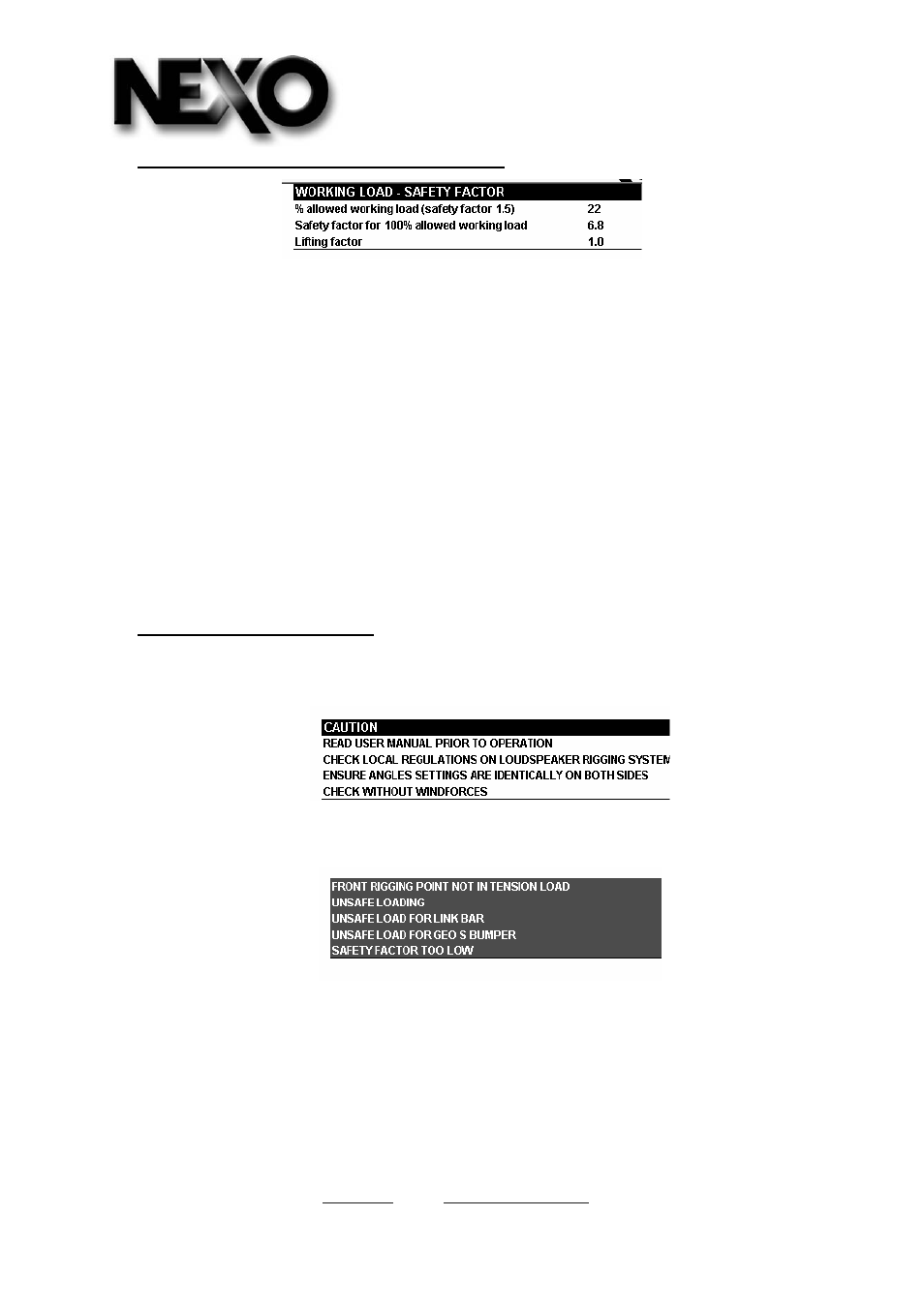 Nexo GEO D User Manual | Page 24 / 41