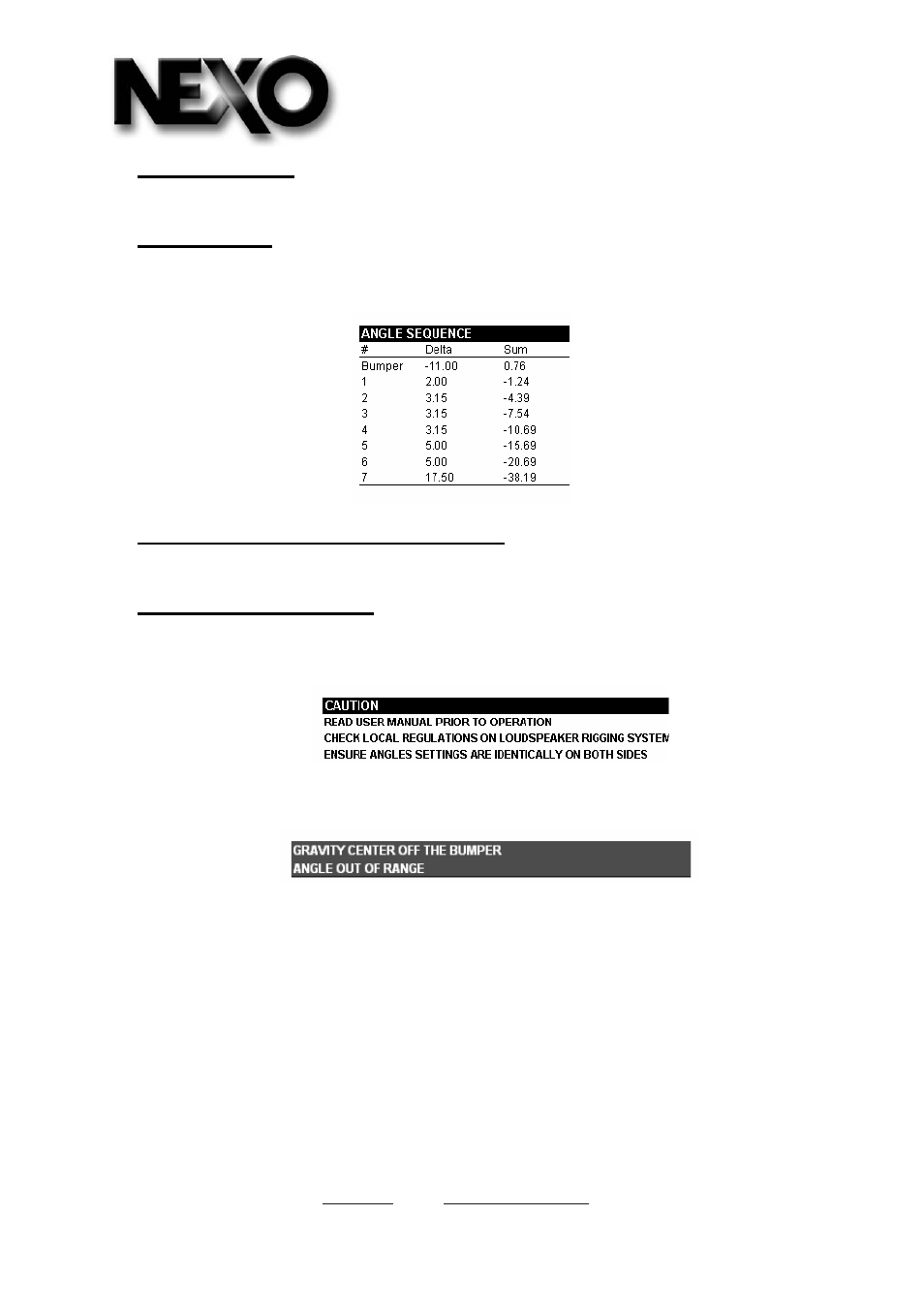 Nexo GEO D User Manual | Page 28 / 41