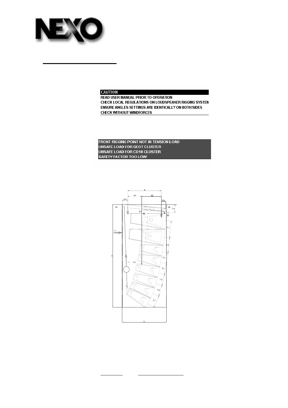 Nexo GEO D User Manual | Page 36 / 41