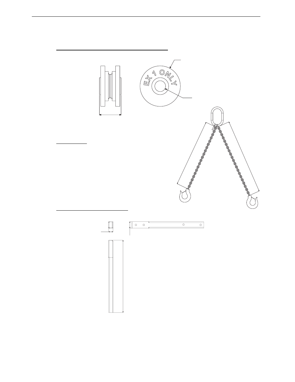 4 geo d – orp (compression wheel for ex1 only), 5 geo bridle, 6 geo d long extension bar ex2 | Nexo GEO D User Manual | Page 82 / 94