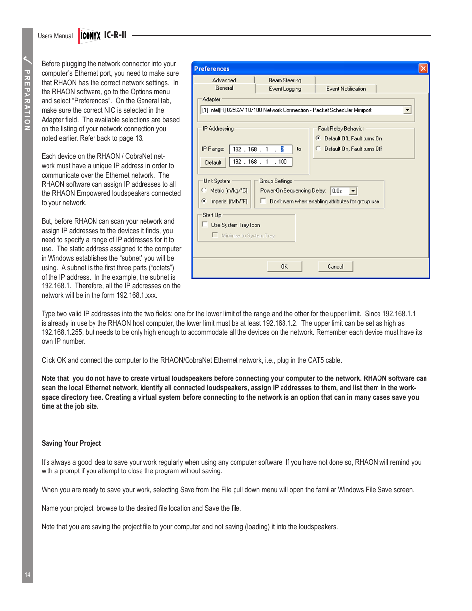 Renkus-Heinz IC32-R-II User Manual | Page 14 / 80
