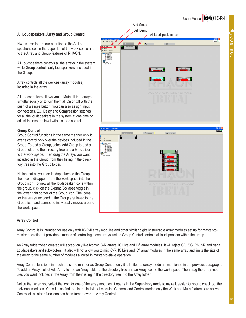 Renkus-Heinz IC32-R-II User Manual | Page 37 / 80