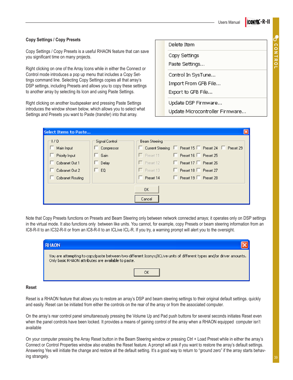 Renkus-Heinz IC32-R-II User Manual | Page 39 / 80