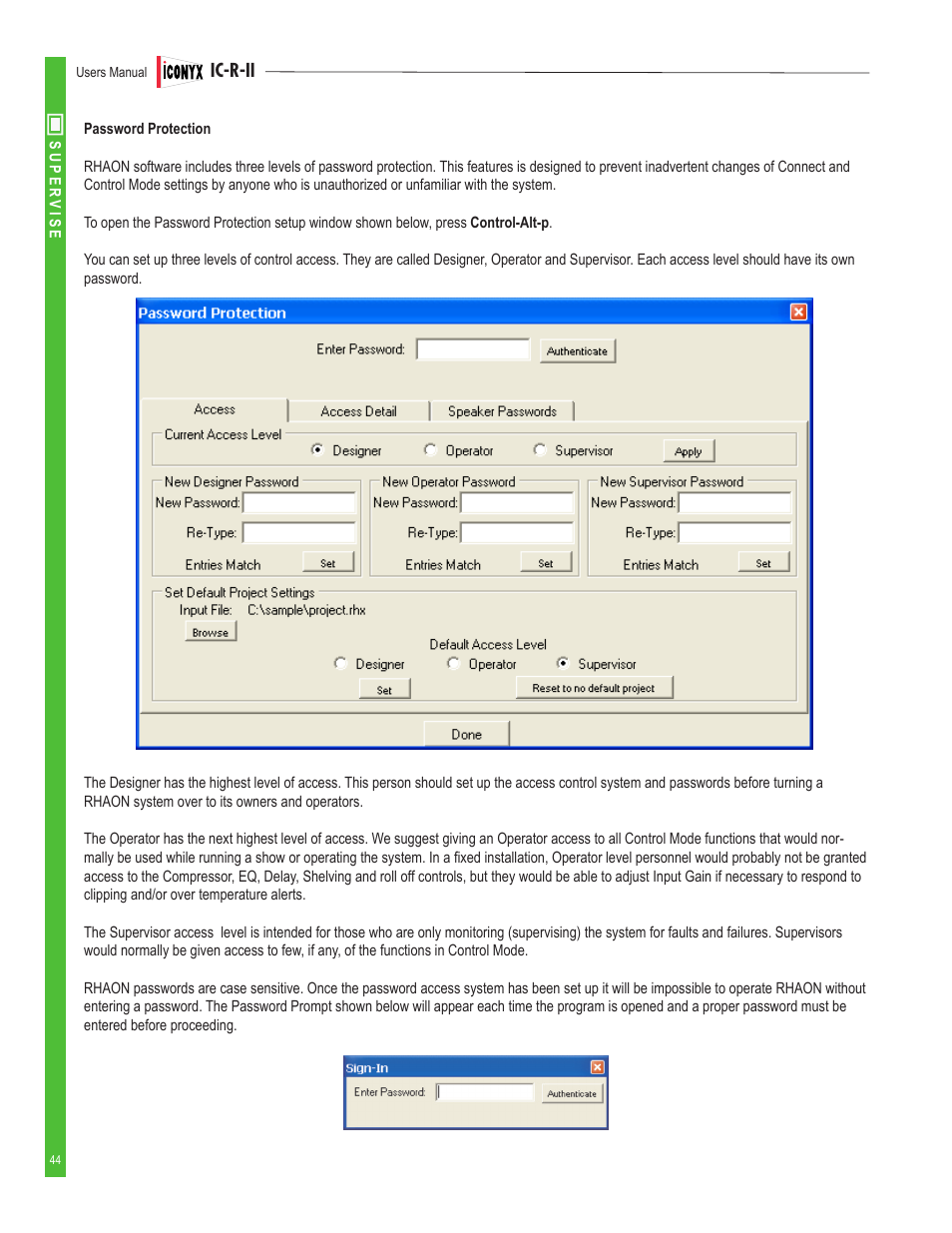 Renkus-Heinz IC32-R-II User Manual | Page 44 / 80