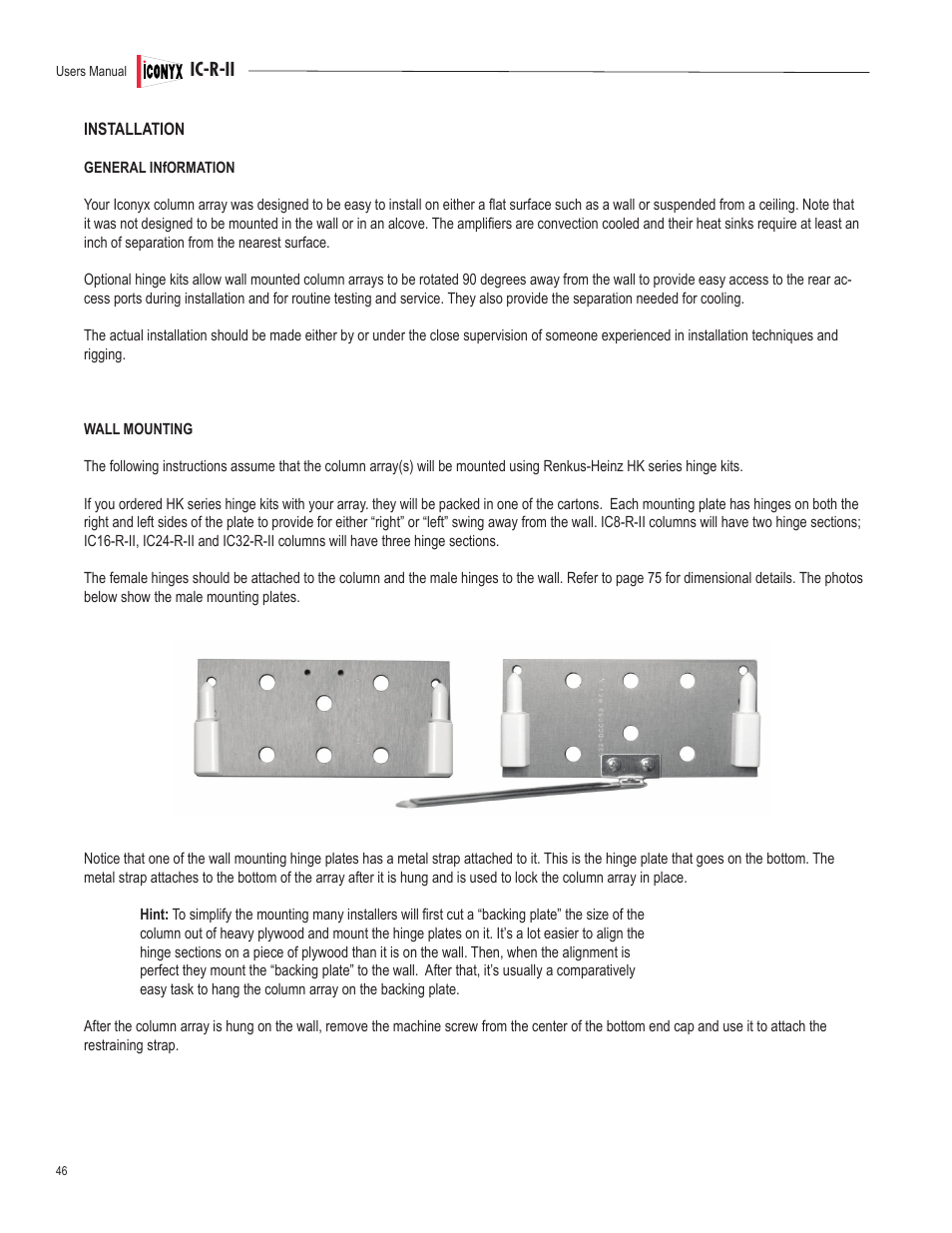 Renkus-Heinz IC32-R-II User Manual | Page 46 / 80
