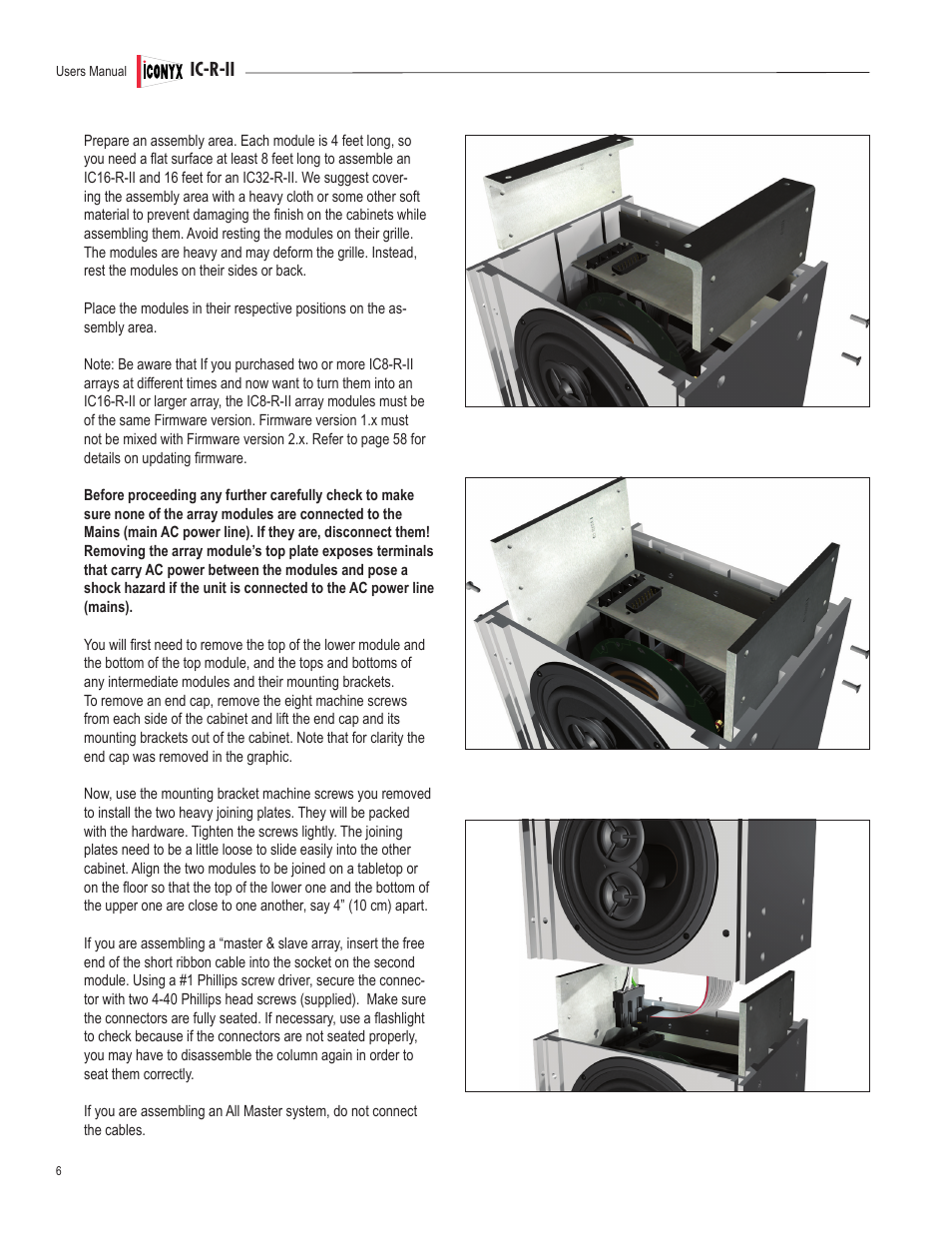 Renkus-Heinz IC32-R-II User Manual | Page 6 / 80