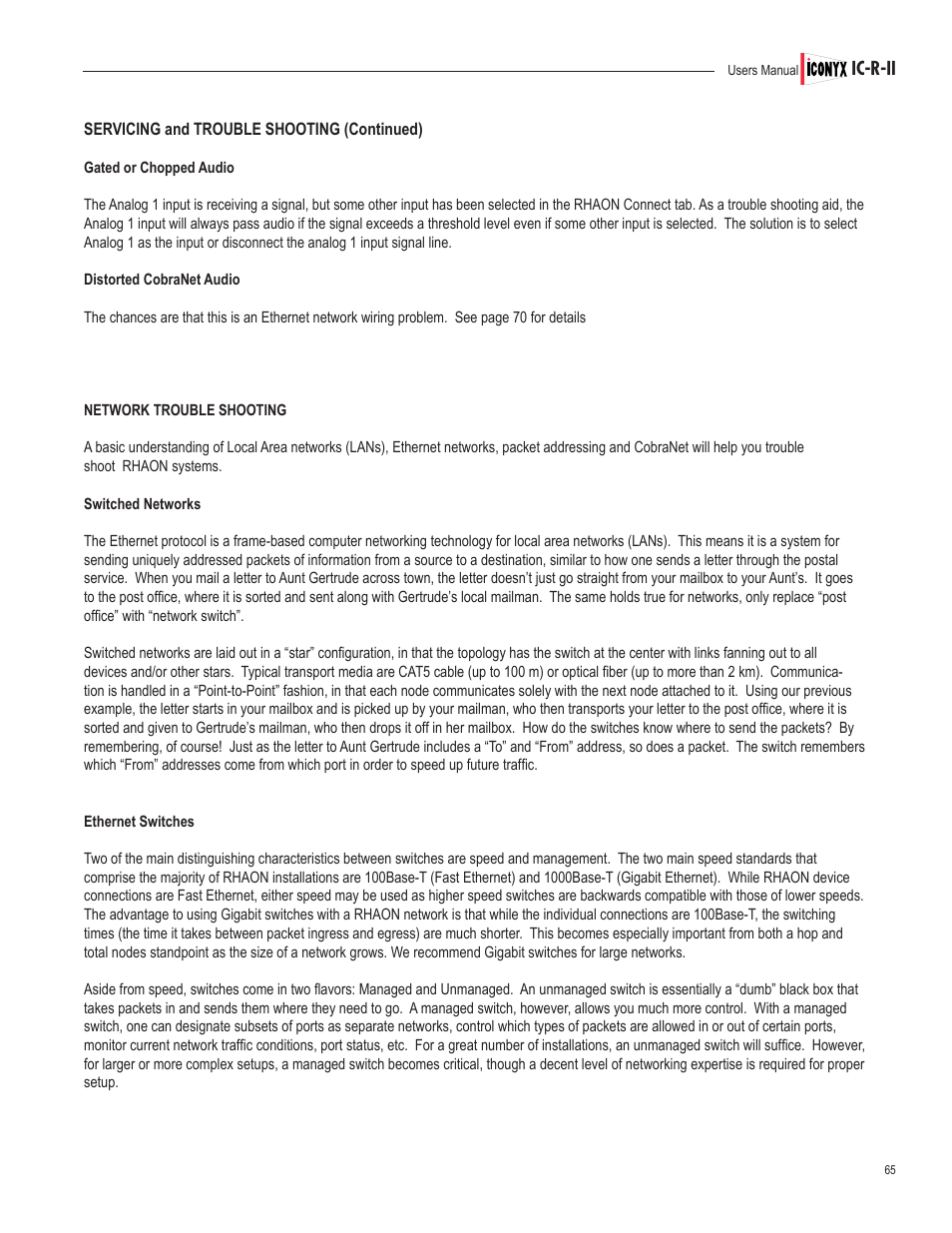 Renkus-Heinz IC32-R-II User Manual | Page 65 / 80