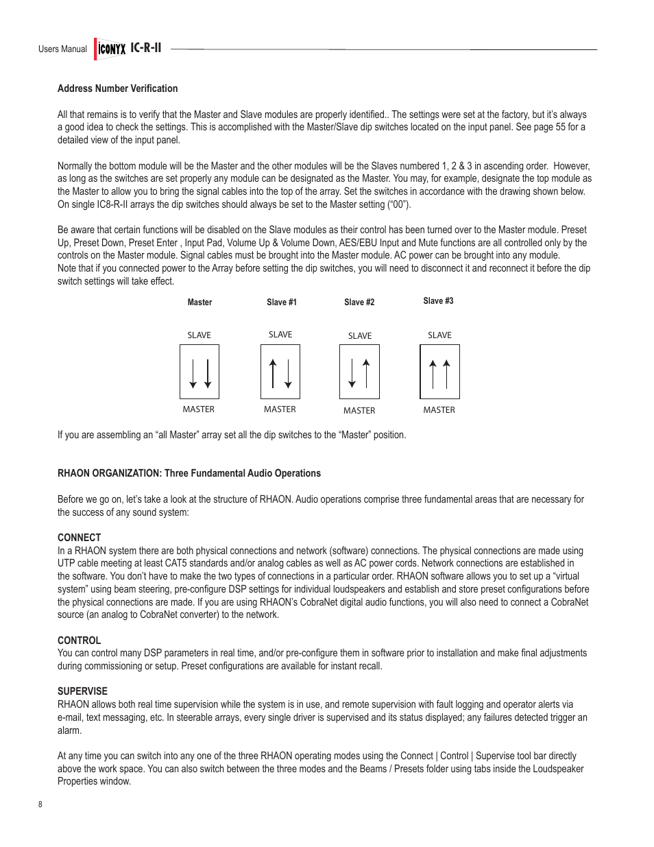 Ic-r-ii | Renkus-Heinz IC32-R-II User Manual | Page 8 / 80