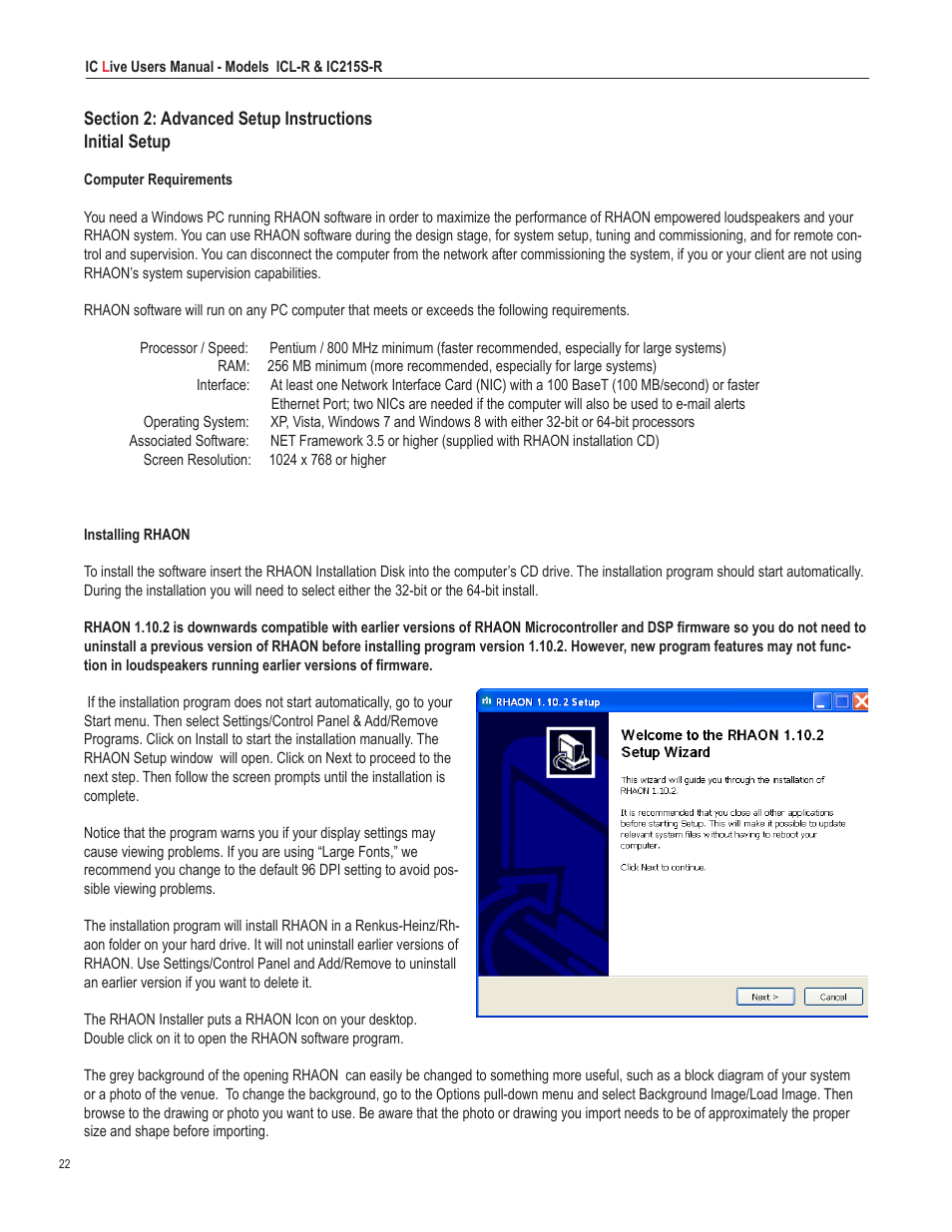 Renkus-Heinz ICL-R User Manual | Page 22 / 72