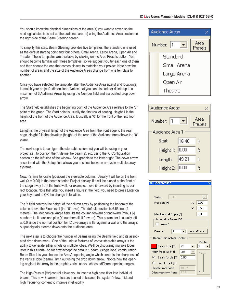 Renkus-Heinz ICL-R User Manual | Page 33 / 72
