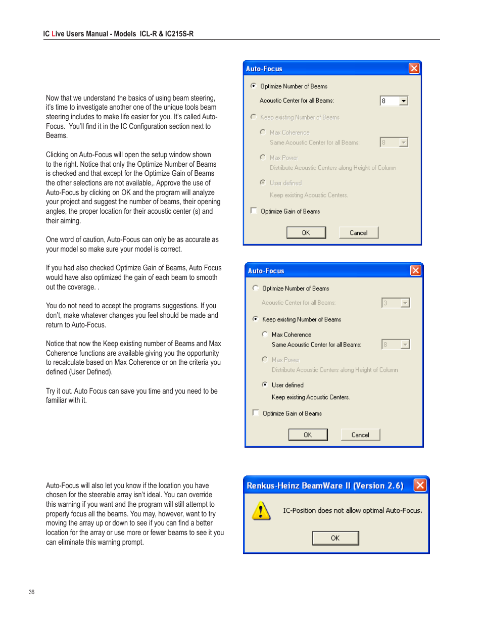 Renkus-Heinz ICL-R User Manual | Page 36 / 72