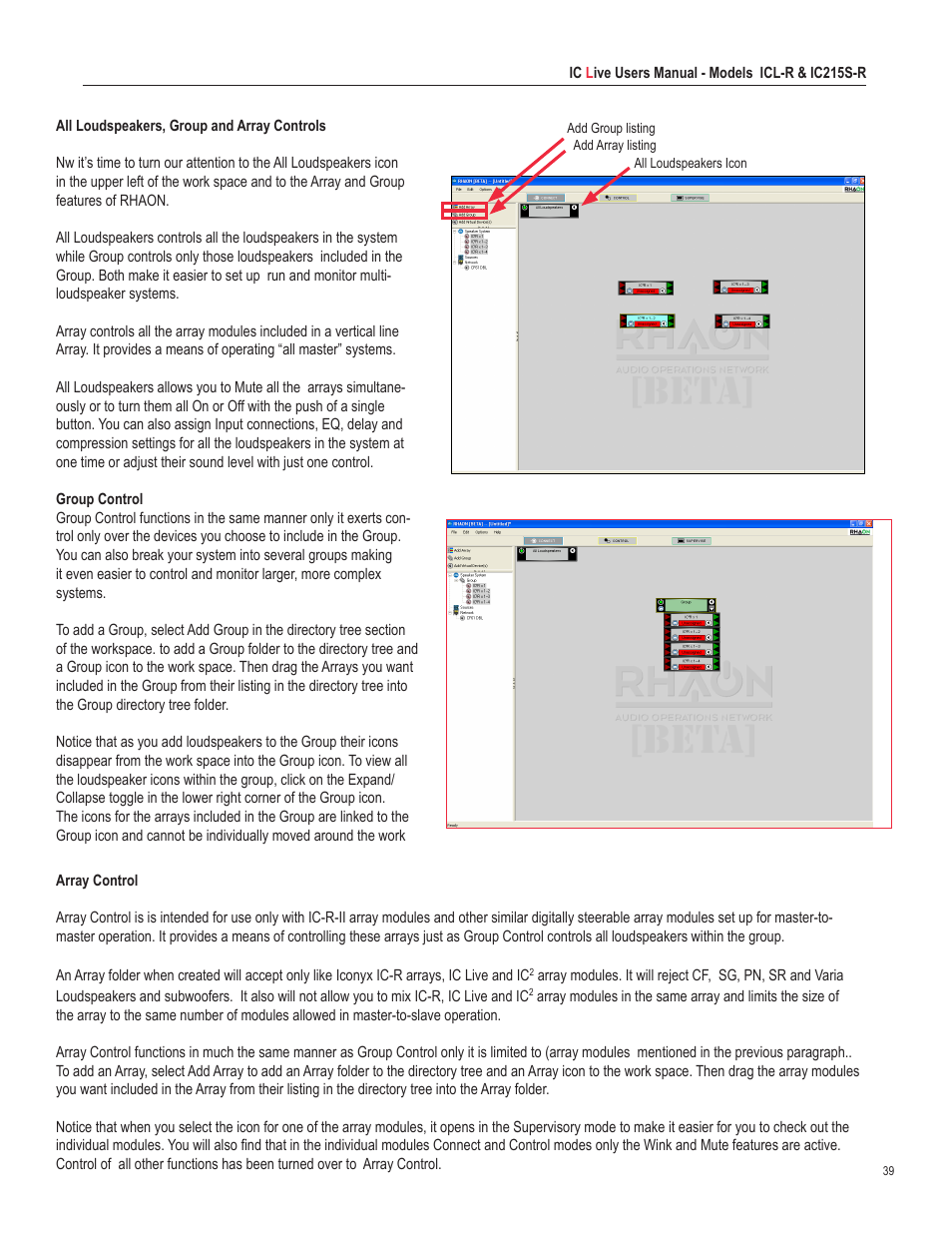Renkus-Heinz ICL-R User Manual | Page 39 / 72