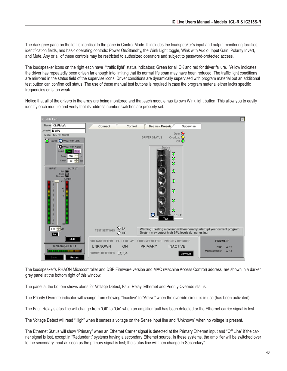 Renkus-Heinz ICL-R User Manual | Page 43 / 72