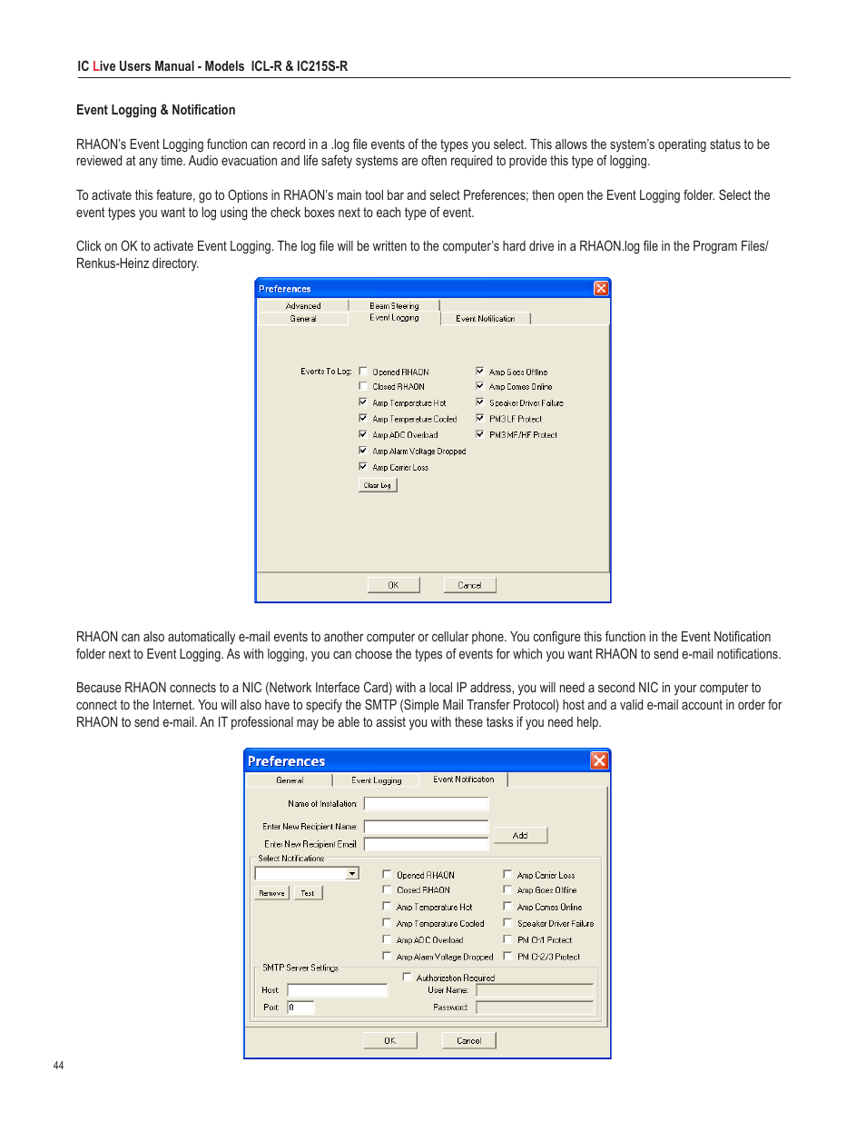 Renkus-Heinz ICL-R User Manual | Page 44 / 72