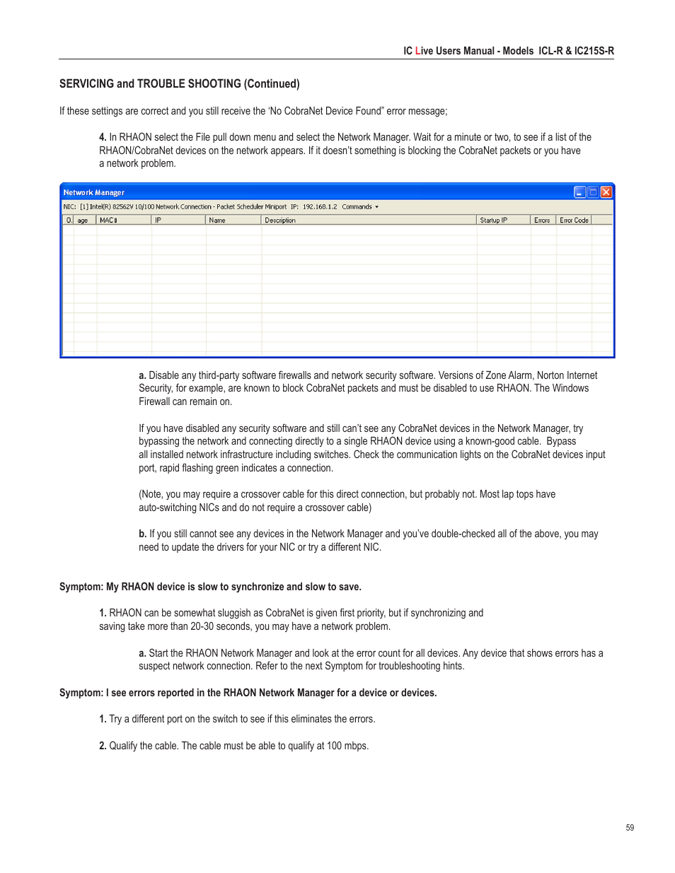 Renkus-Heinz ICL-R User Manual | Page 59 / 72