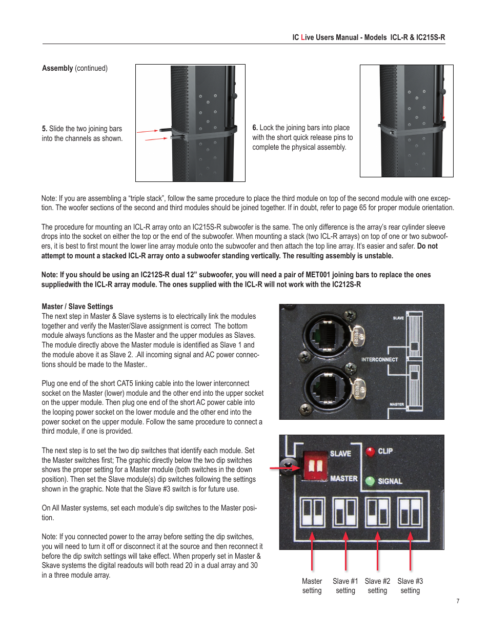 Renkus-Heinz ICL-R User Manual | Page 7 / 72