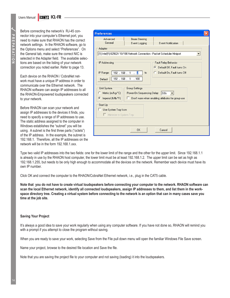 Renkus-Heinz ICL-FR User Manual | Page 14 / 78