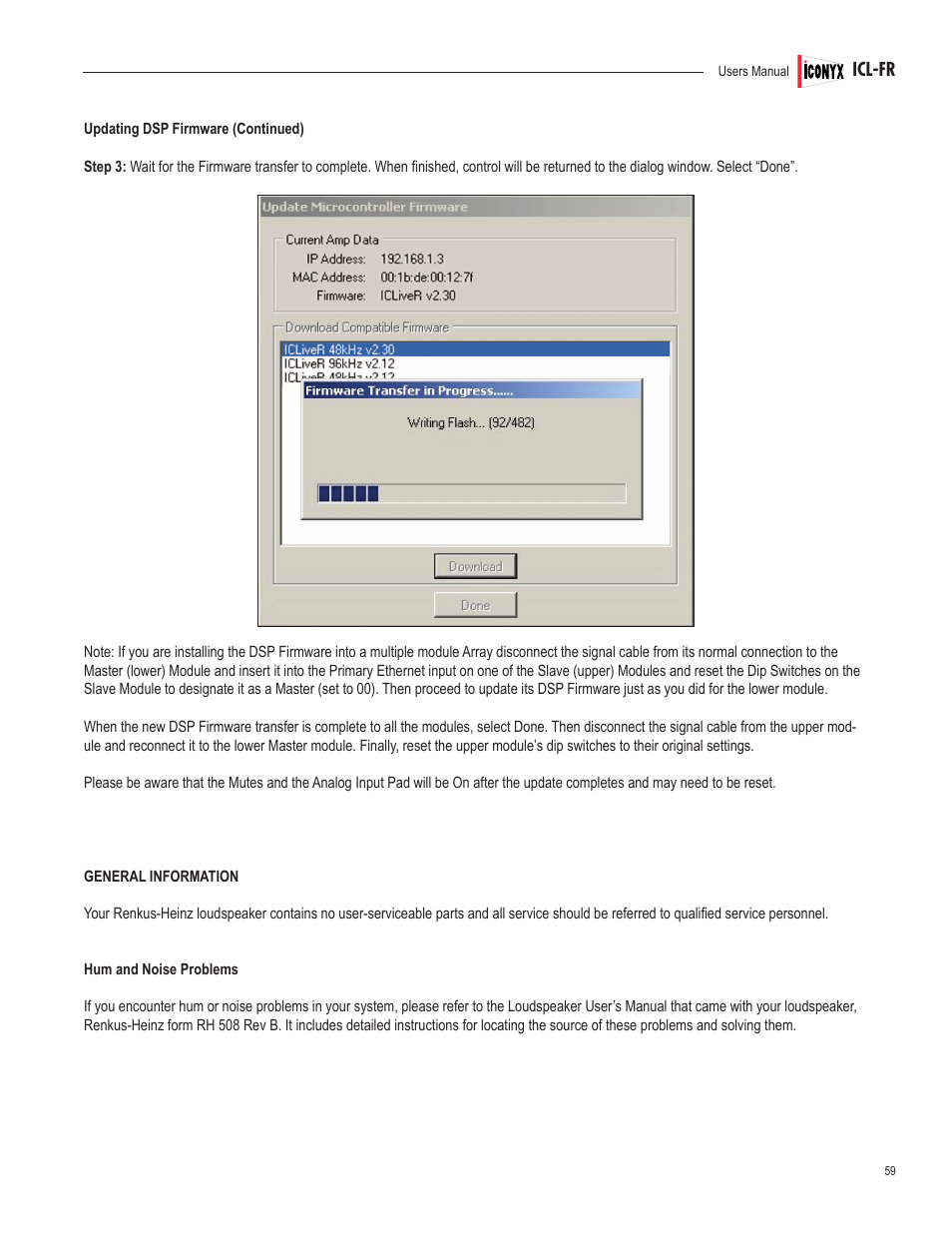 Renkus-Heinz ICL-FR User Manual | Page 59 / 78