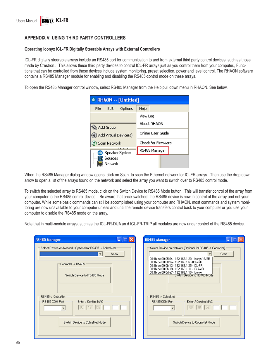 Renkus-Heinz ICL-FR User Manual | Page 60 / 78