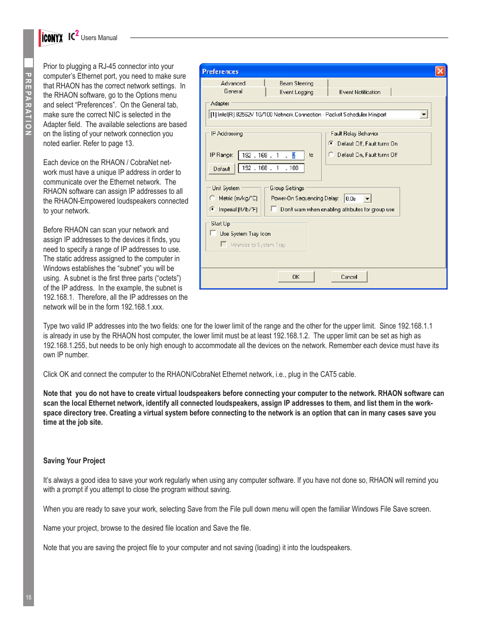 Renkus-Heinz IC2-FR User Manual | Page 16 / 91
