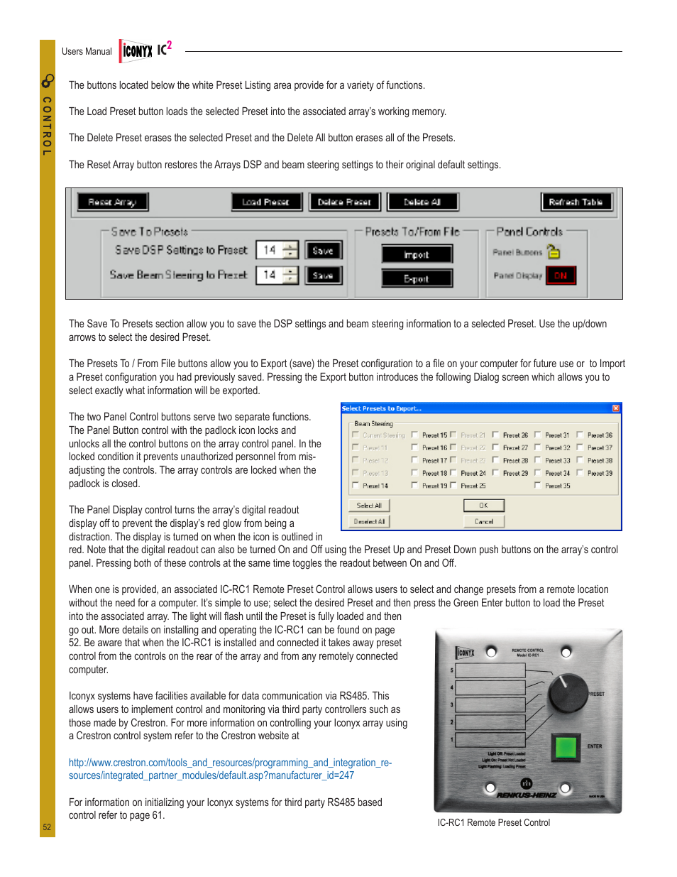 Renkus-Heinz IC2-FR User Manual | Page 52 / 91